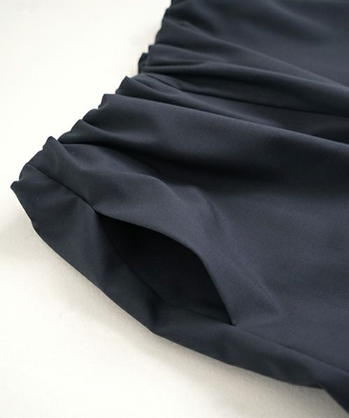 Mochi モチ wide pants [mo-pt-02/deep blue] ワイドパンツ