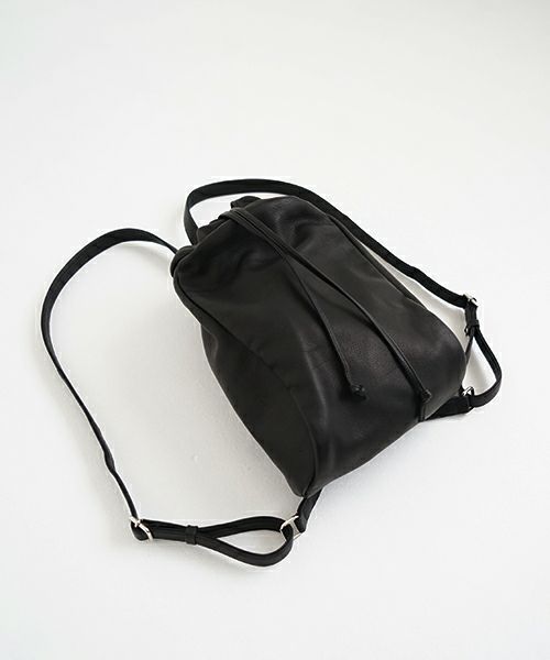 Mochi モチ rucksack deer leahter [ma-pro-24/black]] 鹿革リュックサック