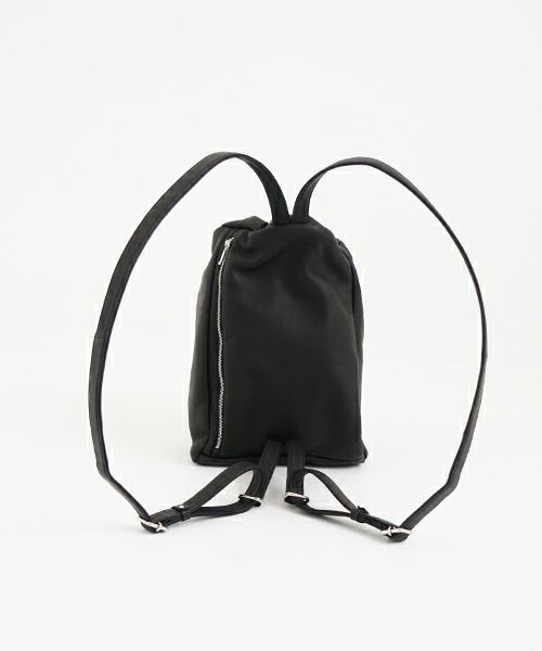 Mochi モチ rucksack deer leahter [ma-pro-24/black]] 鹿革リュックサック