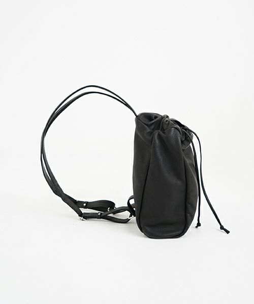 Mochi モチ rucksack deer leahter [ma-pro-24/black]] 鹿革リュックサック