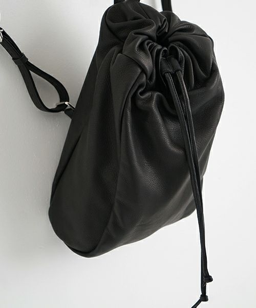 Mochi モチ rucksack deer leahter [ma-pro-24/black]] 鹿革リュックサック