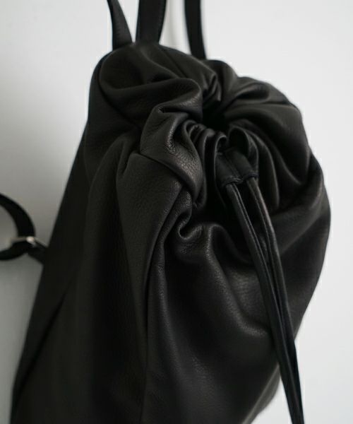 Mochi モチ rucksack deer leahter [ma-pro-24/black]] 鹿革リュックサック