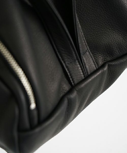 Mochi モチ rucksack deer leahter [ma-pro-24/black]] 鹿革リュックサック