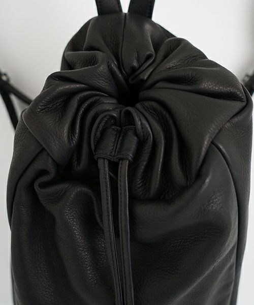 Mochi モチ rucksack deer leahter [ma-pro-24/black]] 鹿革リュックサック