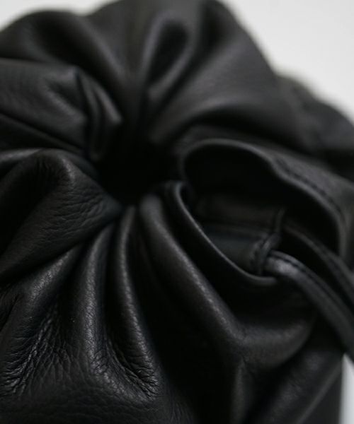 Mochi モチ rucksack deer leahter [ma-pro-24/black]] 鹿革リュックサック