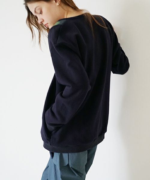ohta オオタ【Palm maison 別注】print sweat