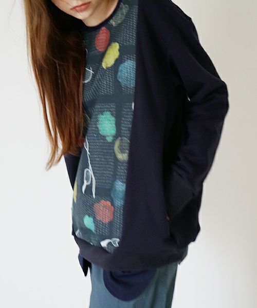 ohta オオタ【Palm maison 別注】print sweat