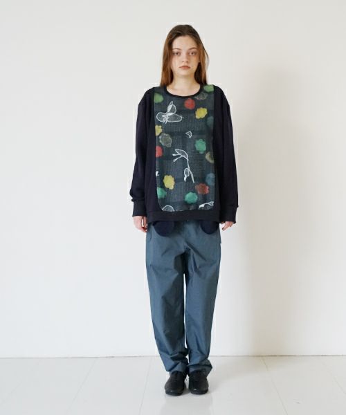 ohta オオタ【Palm maison 別注】print sweat