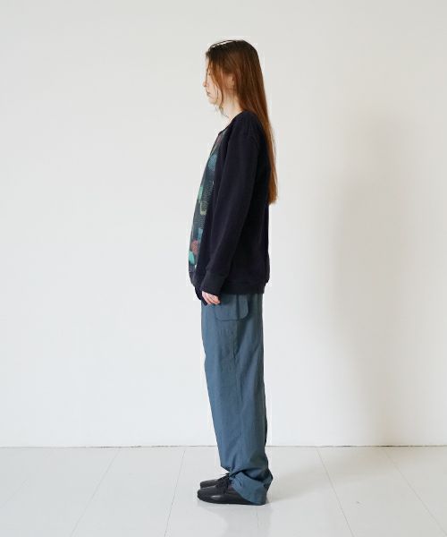 ohta オオタ【Palm maison 別注】print sweat