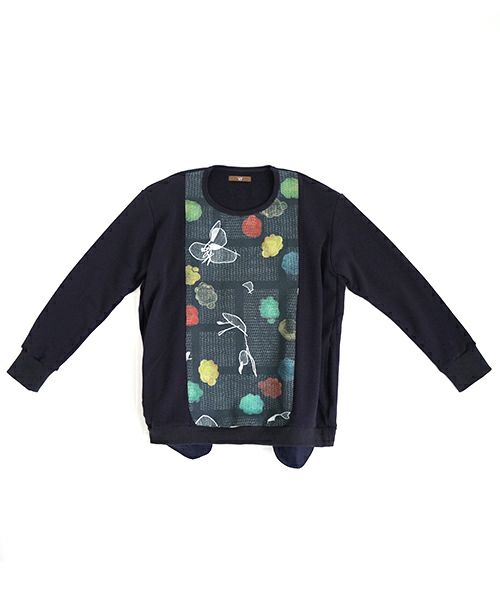 ohta オオタ【Palm maison 別注】print sweat
