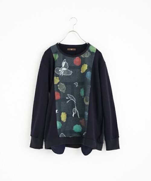 ohta オオタ【Palm maison 別注】print sweat