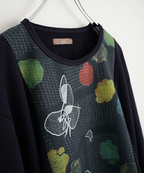 ohta オオタ【Palm maison 別注】print sweat