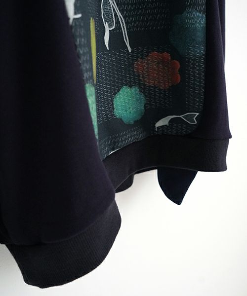 ohta オオタ【Palm maison 別注】print sweat