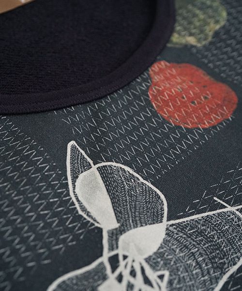 ohta オオタ【Palm maison 別注】print sweat