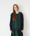 ohta オオタ【Palm maison 別注】check sweat