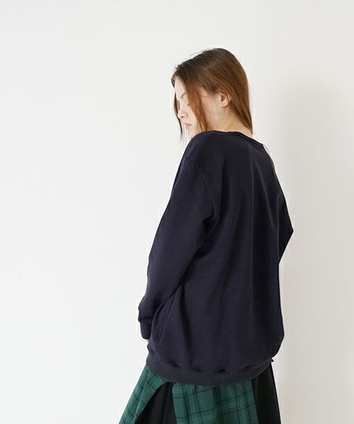 ohta オオタ【Palm maison 別注】check sweat