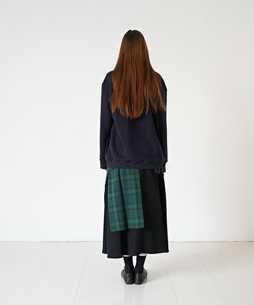 ohta オオタ【Palm maison 別注】check sweat