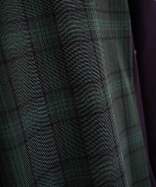 ohta オオタ【Palm maison 別注】check sweat