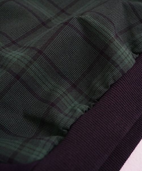 ohta オオタ【Palm maison 別注】check sweat