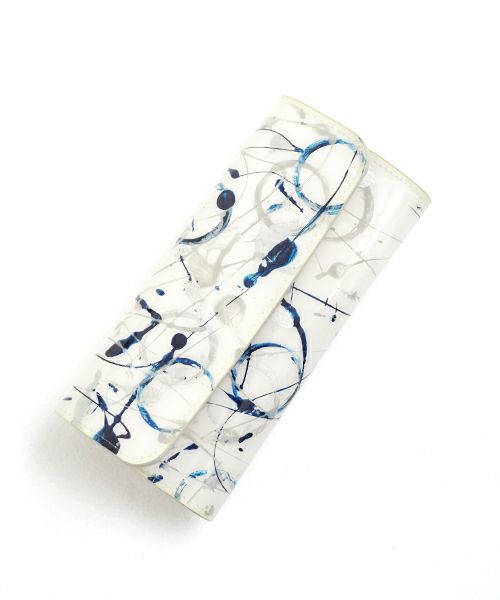 macromauro×Palm maison マクロマウロ×パームメゾン<br> Palm maison original paint wallet  long