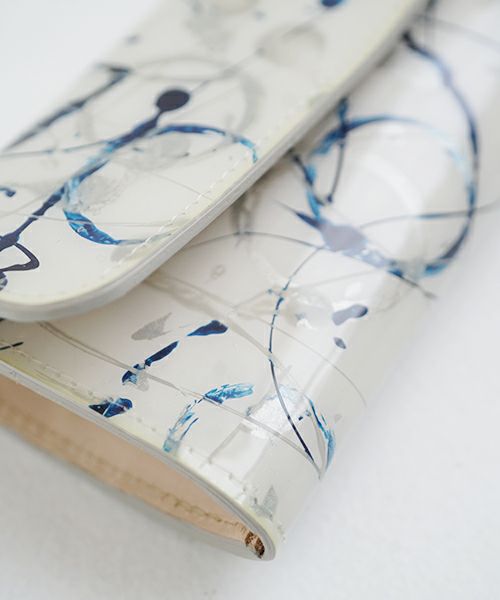 macromauro×Palm maison マクロマウロ×パームメゾン<br> Palm maison original paint wallet  long