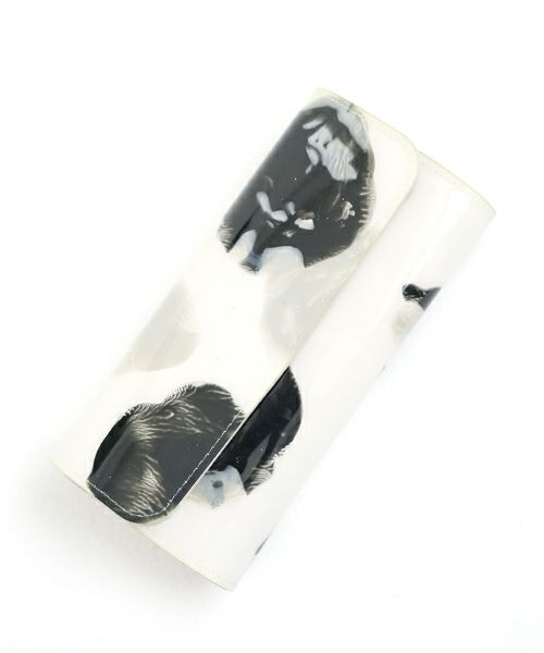 macromauro×Palm maisonマクロマウロ×パームメゾン Palm maison original black paint wallet