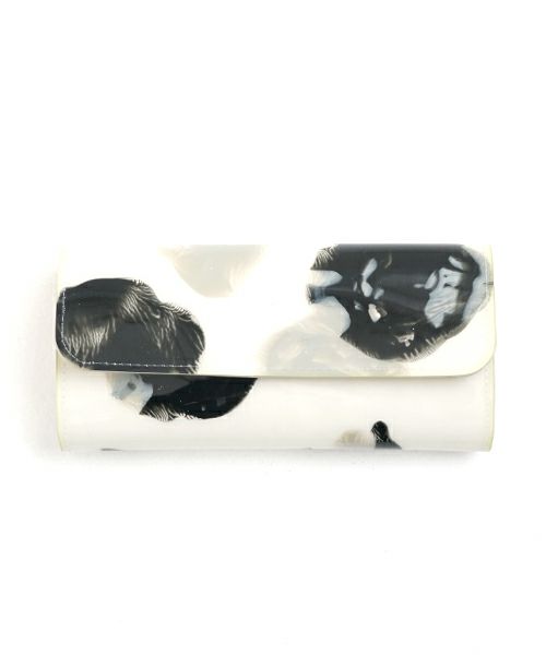 macromauro×Palm maisonマクロマウロ×パームメゾン Palm maison original black paint wallet