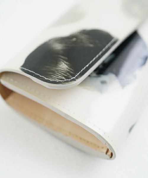 macromauro×Palm maisonマクロマウロ×パームメゾン Palm maison original black paint wallet