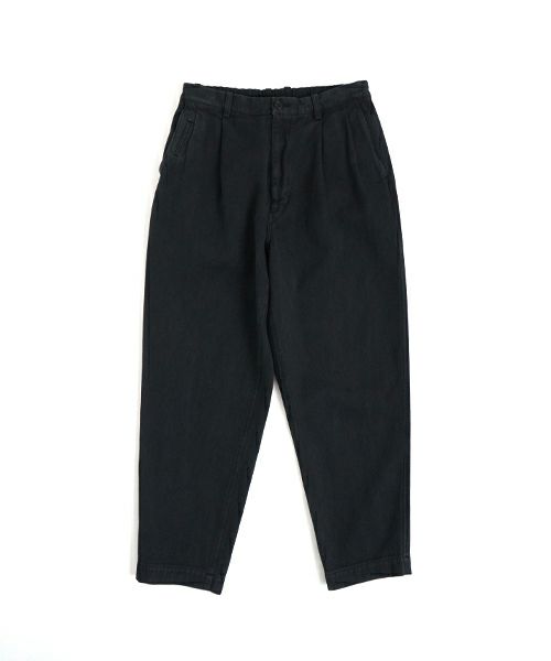 YOKO SAKAMOTOヨーコサカモトWORK TAPERED TROUSERS [WHITE] YS-24SS-09ワークテーパードトラウザー