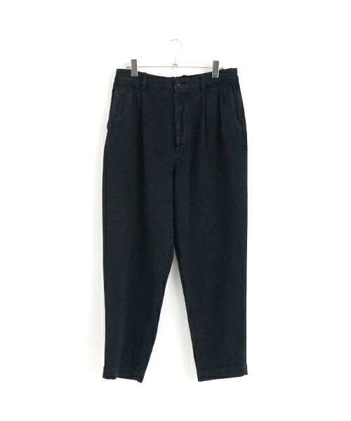 YOKO SAKAMOTO ヨーコサカモト WORK TAPERED TROUSERS [WHITE] YS-24SS-09 ワークテーパードトラウザー