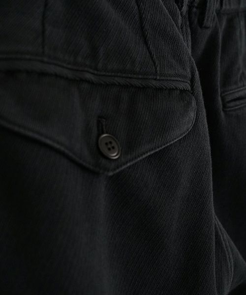 YOKO SAKAMOTOヨーコサカモトWORK TAPERED TROUSERS [WHITE] YS-24SS-09ワークテーパードトラウザー