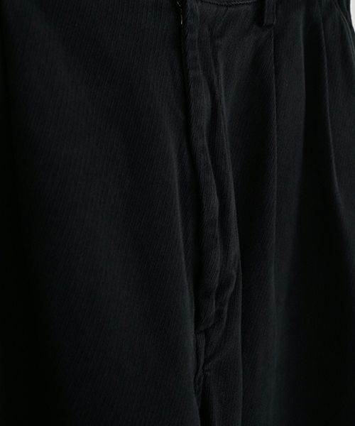 YOKO SAKAMOTO ヨーコサカモト WORK TAPERED TROUSERS [WHITE