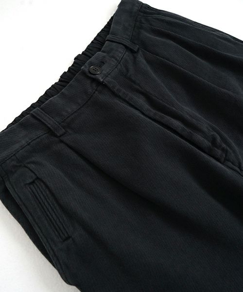 YOKO SAKAMOTOヨーコサカモトWORK TAPERED TROUSERS [WHITE] YS-24SS-09ワークテーパードトラウザー