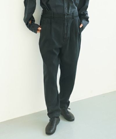 YOKO SAKAMOTO ヨーコサカモト WORK TAPERED TROUSERS [WHITE] YS-24SS-09 ワークテーパードトラウザー