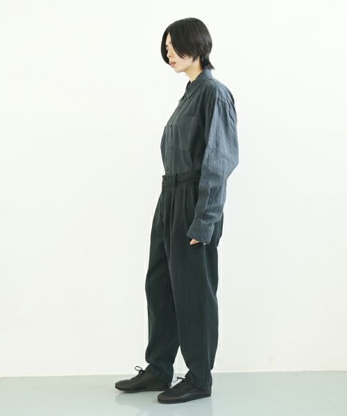 YOKO SAKAMOTO ヨーコサカモト WORK TAPERED TROUSERS [WHITE] YS-24SS-09 ワークテーパードトラウザー