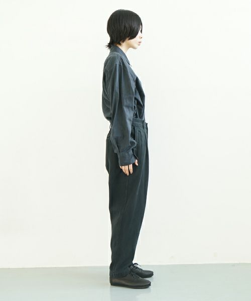 YOKO SAKAMOTO ヨーコサカモト WORK TAPERED TROUSERS [WHITE] YS-24SS-09 ワークテーパードトラウザー