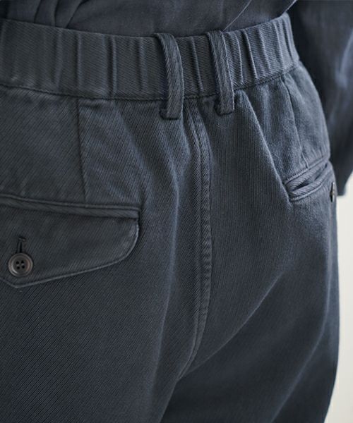 YOKO SAKAMOTOヨーコサカモトWORK TAPERED TROUSERS [BLACK] YS-24SS-09ワークテーパードトラウザー