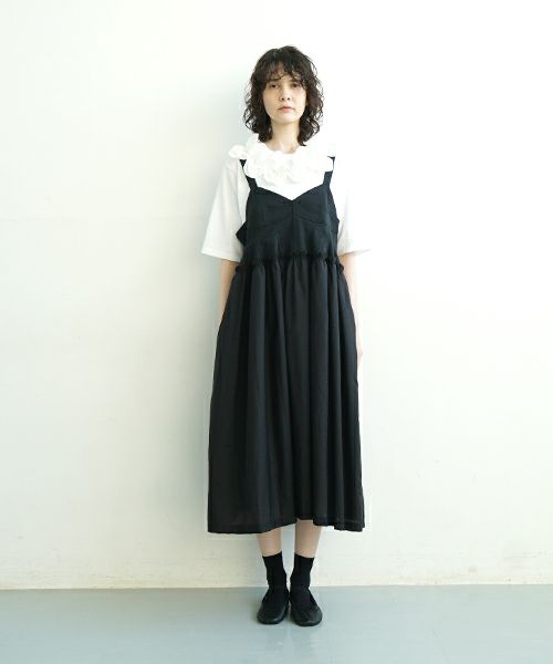 MIYAO ミヤオ DRESS [MAOP-01/BLACK] ブラックドレス