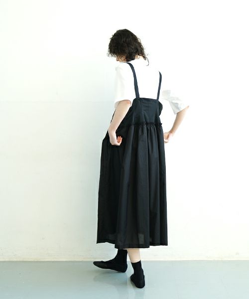 MIYAO ミヤオ DRESS [MAOP-01/BLACK] ブラックドレス
