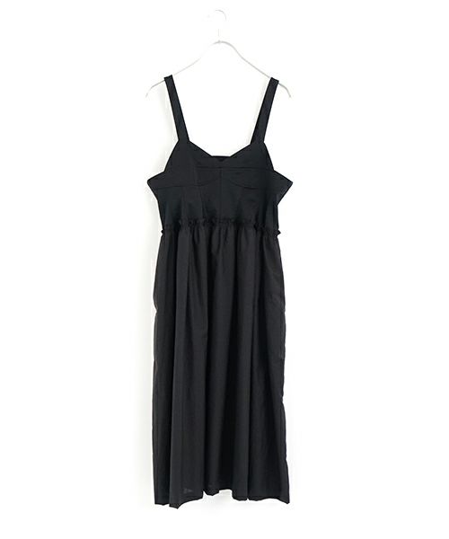 MIYAO ミヤオ DRESS [MAOP-01/BLACK] ブラックドレス