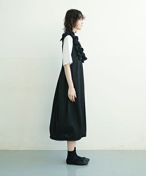 MIYAO ミヤオ DRESS [MAOP-02/BLACK] ブラックドレス
