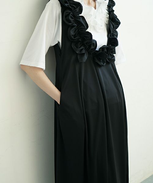 MIYAO ミヤオ DRESS [MAOP-02/BLACK] ブラックドレス