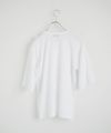 MIYAO ミヤオ tops [MATS-05/WHITE×WHITE]フリル ティーシャツ 