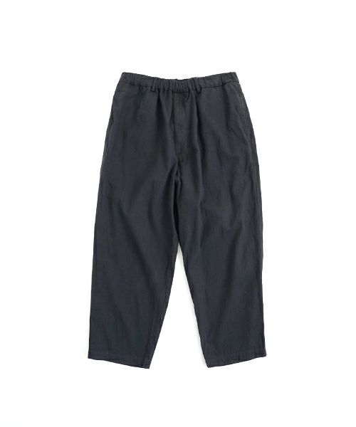 YOKO SAKAMOTO ヨーコサカモトTAPERED TROUSERS [SUMI INK] YS-24SS-58 テーパードトラウザー