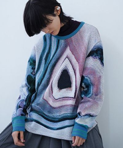 HATRA ハトラ Mineral Knit Sweater [HAL] HATRAニット通販 HATRA 