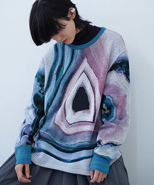 HATRA ハトラ Mineral Knit Sweater [HAL] KN01