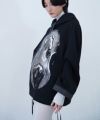 HATRAハトラDiaphanera Hoodie [black]