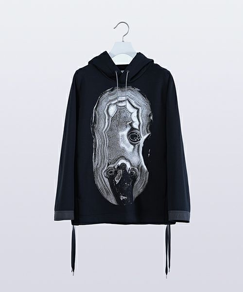 HATRAハトラDiaphanera Hoodie [black]
