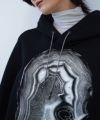 HATRAハトラDiaphanera Hoodie [black]
