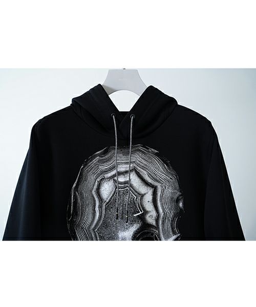 HATRAハトラDiaphanera Hoodie [black]